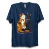 9 Lives Cat T Shirt Funny Valentine Love Tee Unisex Cute Cat Gift