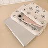 Plush Bow Strawberry Laptop Sleeve Case 13/14 Inch Notebook Bag For Macbook Air Pro Lenovo Hp 11 Inch Tablet Pouch For Ipad