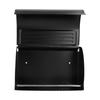Wall Mounted Tissue Box Rectangular Aluminum Tissue Mobile Phone Holder for Bathroom