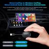 Wireless Carplay&Android Auto Box 2in1 Wired To Wireless Dongle Automatic Connect Adapter 5.0 Bluetooth Plug&Play Mini AI Box