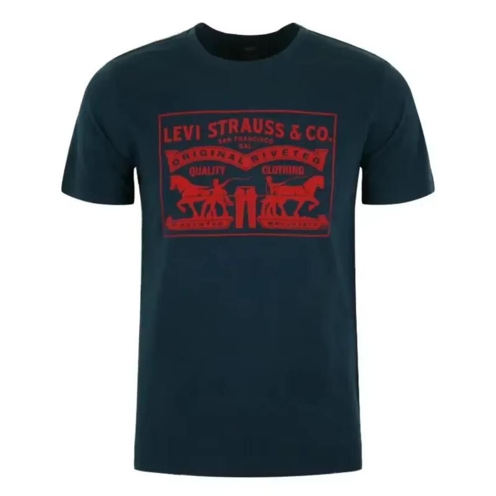 High Quality Summer Cotton Loose New T-shirt Fashion All Round Neck Short Sleeve Simple Style Family Matching Outfits