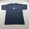 Vintage Wimbledon Tennis T-Shirt Mens Medium Black Championship UK England 90s