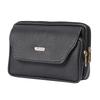 Men Smartphone Belt Pocket Leisure Small Leather Bum Pack Purse Wallet Holder Wallet Purse Pocket Phone Holster Belt Case