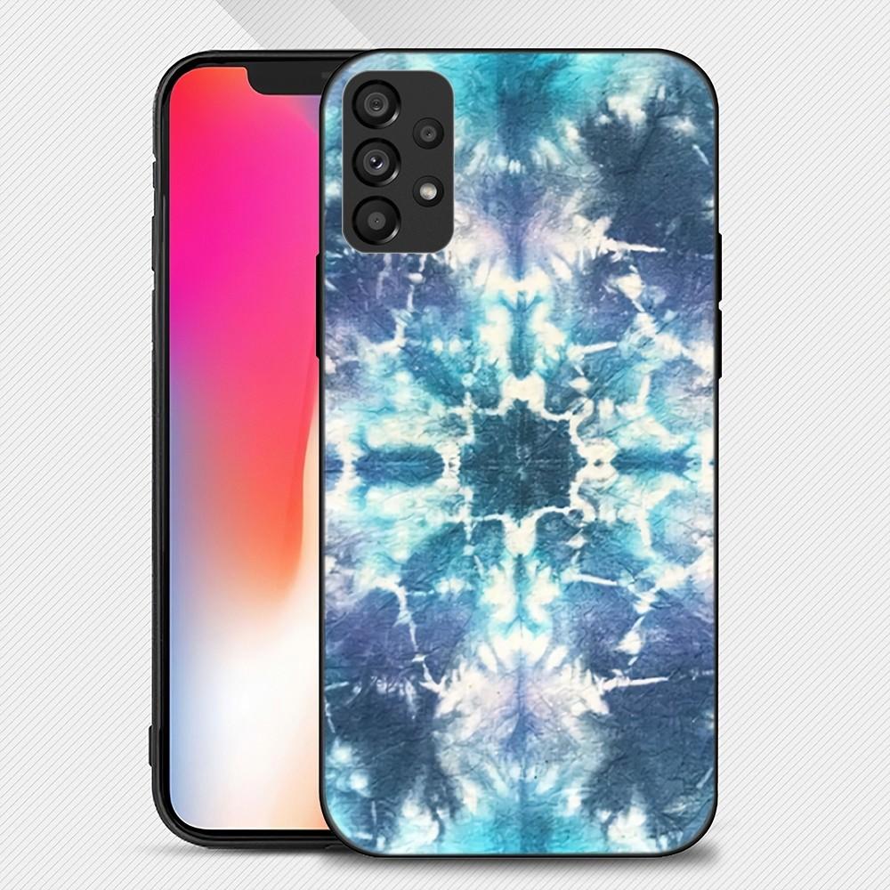 Tie Dyed Phone Case For Samsung Galaxy S22 S23 Ultra S21 S20 FE Plus Note 20 Soft Cover