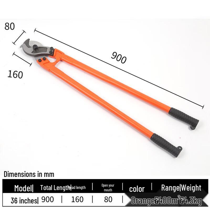SMVP Прочный ручной кабелерез CN вилка (адаптер в комплекте)