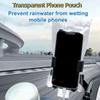 10 Stück PVC Transparente Handytasche Hohe Empfindlichkeit Handyhülle Tasche für Schwimmaktivitäten