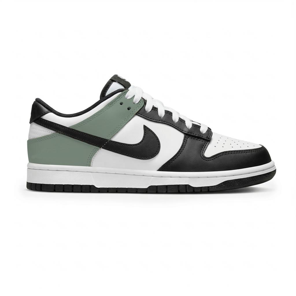 Nike Dunk Lemon Joy Abrasion Resistant Cushioning Low top Skateboard Shoes Men's Black Green DD1391-100(Team778-)