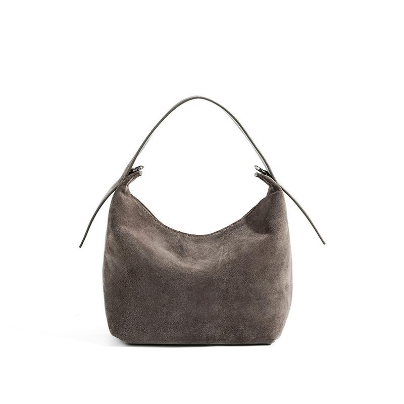 Hand Carry To Work Commuter Handbag Women's Leather Niche High-end Sense Versatile Bag Women's Autumn and Winter Messenger Bag Women