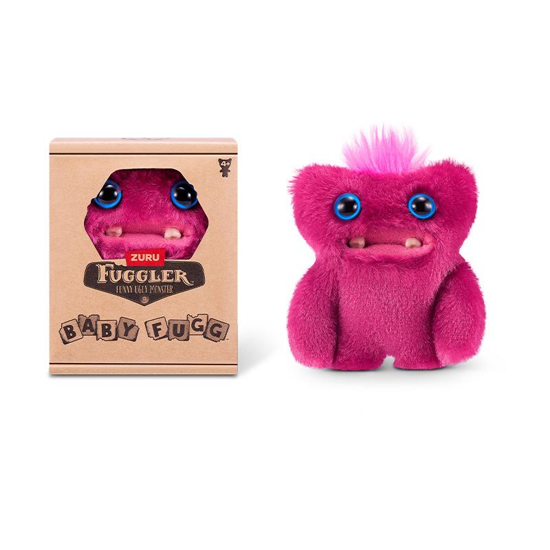 Original Fuggler Baby Fugg Series 4th Generation Mini Soft Plush Doll Teeth Monster Ugly Cute Funny Toy Chlidren Christmas Gift