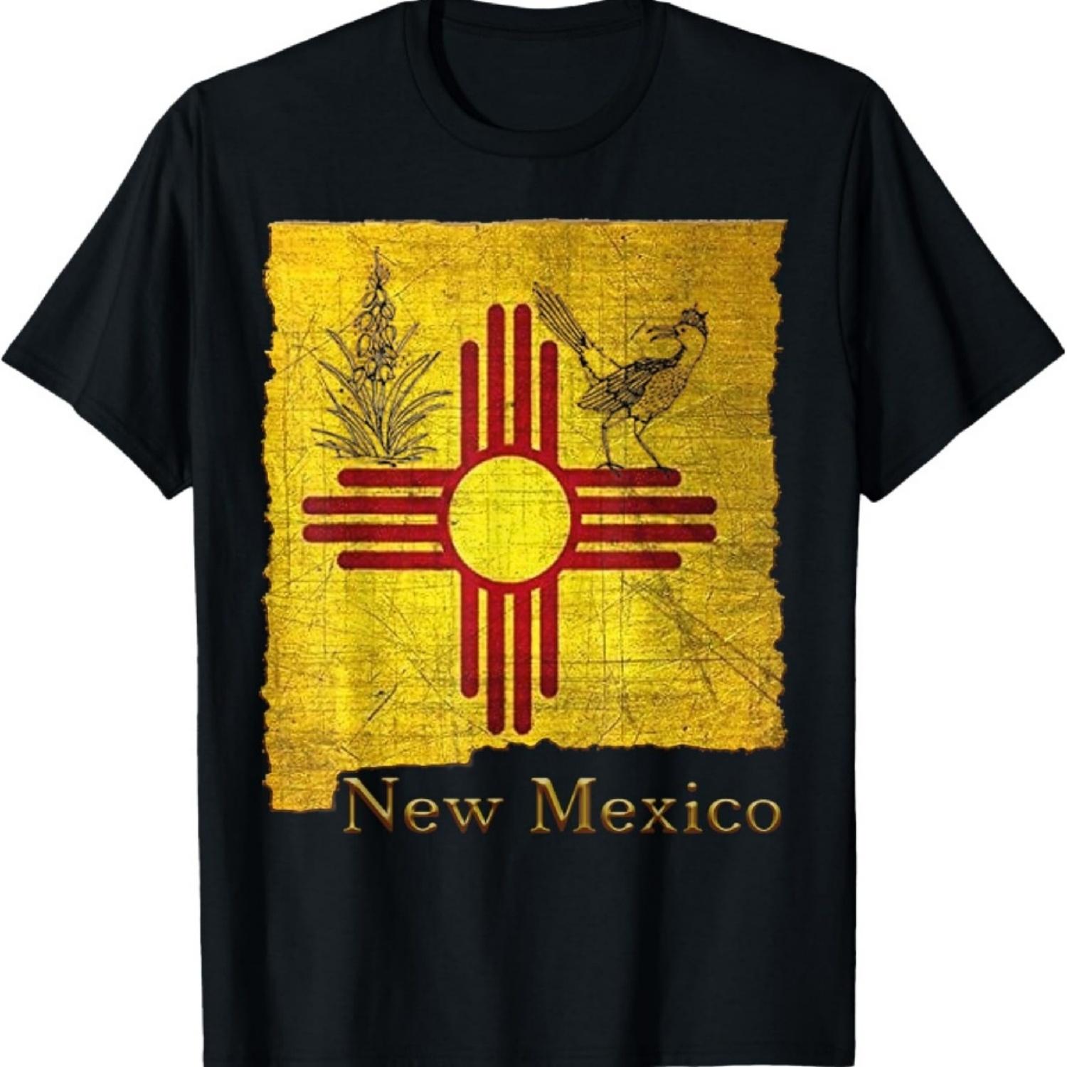 

Нью-Мексико Земля очарования дорожный бегун юкка Санта-Фе НМ Футболка XXXXXL чёрный