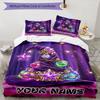 3pcs Custom Name Magical Potion Adventure Bedding Set Printed Bedding Set Duvet Cover Closure Includes 1 Duvet Cover & 2 Pillowcases Bedroom Decor