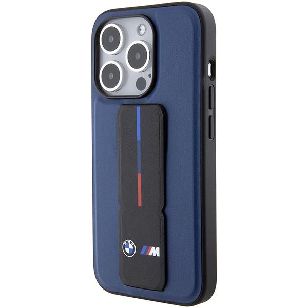 Bmw Bmhcp15Lgspbiv Iphone 15 Pro 6.1 Granatowy/Navy Hardcase M Grip Stand Bicolor