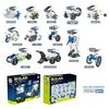 12-in-1 Solar Robot DIY Assembly Kit - Educational Building Blocks for Kids
