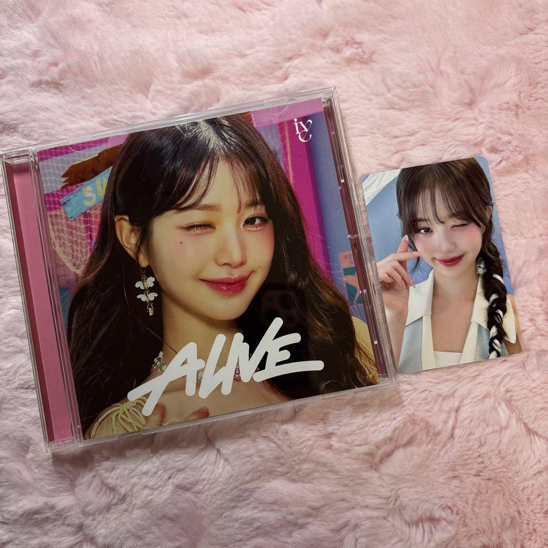 

[USED] IVE ALIVE Solo Solo Jacket Edition Photocard + CD Wonyoung