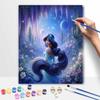 Disney Oil Paint Hand Painting Kit Jasmine Starry Night Decoration Classic Style Home Decor Romantic Fantasy Dreamscape Art Craft Gift