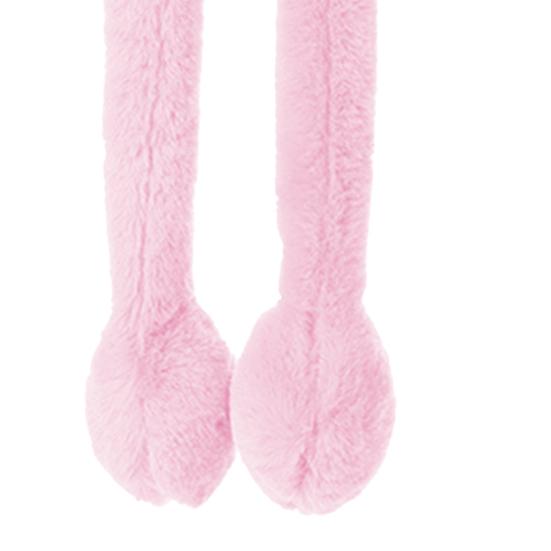 Jumping Earmuffs Fine Plush Cold-resistant Rabbit Design Winter Warm Ear Warmer for Outdoor