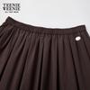 Teenie Weenie Asymmetrical A-Line Long Skirt