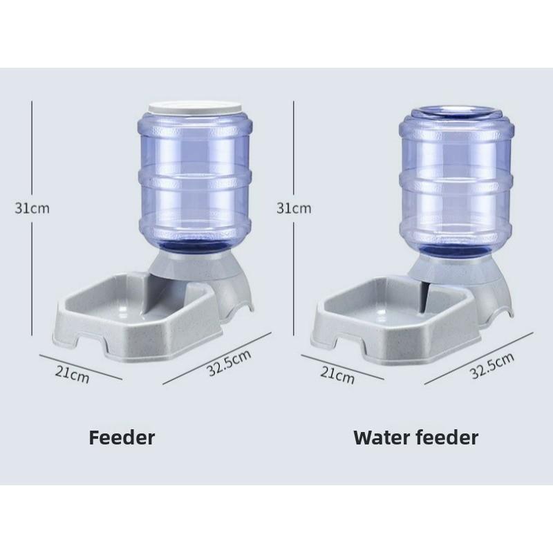 Pet Water Feeder Automatic Feeder Water Dispenser Cat Dog Pet Bowl 3.8L Automatic Pet Feeder