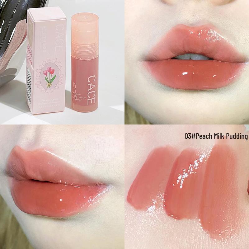 Dreamy Cloud Lip Gloss - Plump, Glossy, Moisturizing, Pure Desire Lip Glaze for a Natural, Watery Look