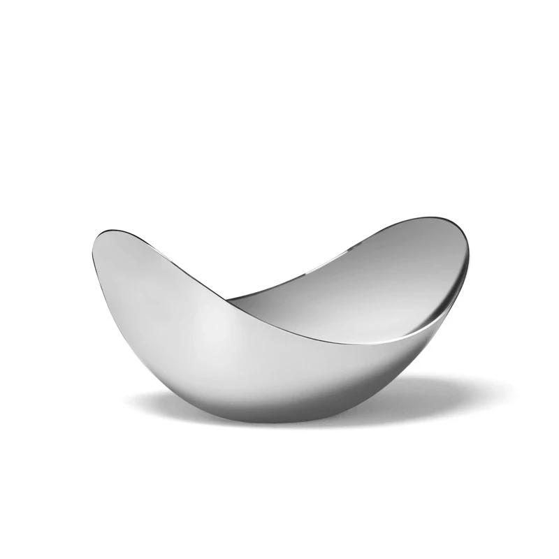 Luxury Stainless Steel Fruit Bowl Designer