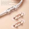 40Pcs Adhesive Cable Clips Punch   Adhesive Wire Holders Cord Clips   for Home Car Desk