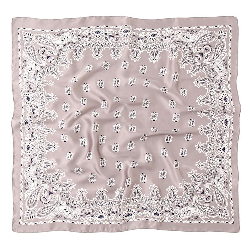 70cm Bohemian Print Bandanas Paisley Pattern Headbands Fashion Hip Hop Square Scarf Unisex Outdoor Riding Headband Handkerchief