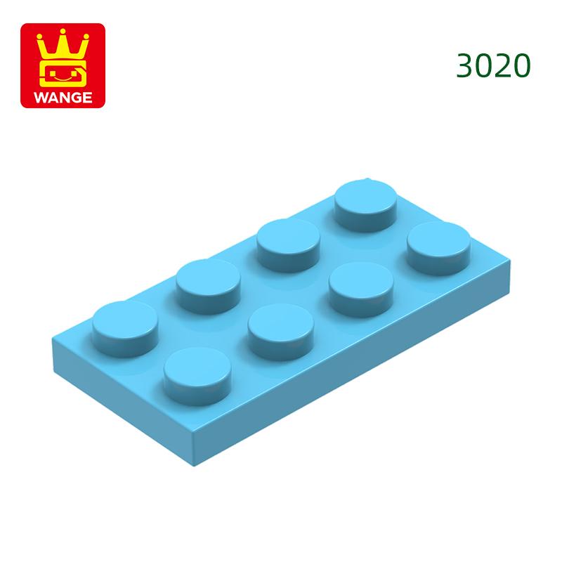 88Pcs/Lot 3020 2x4 Basic Construction Bricks Colorful Traditional Parts Works With featuring Brick DO IT YOURSELF Kids Toy Assembly Gift Idea Box
