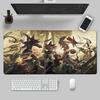 Large Mouse Pad Gamer Yu Gi Oh Mousepad Mats Gaming Pc Computer Accessories Mausepad Rubber Mat Deskmat Office Carpet Anime Desk