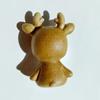 4pcs Set Creative and Cute Cartoon Sika Deer Ceramic Healing Series Small Ornaments Office Tabletop Gifts Desk Decoration