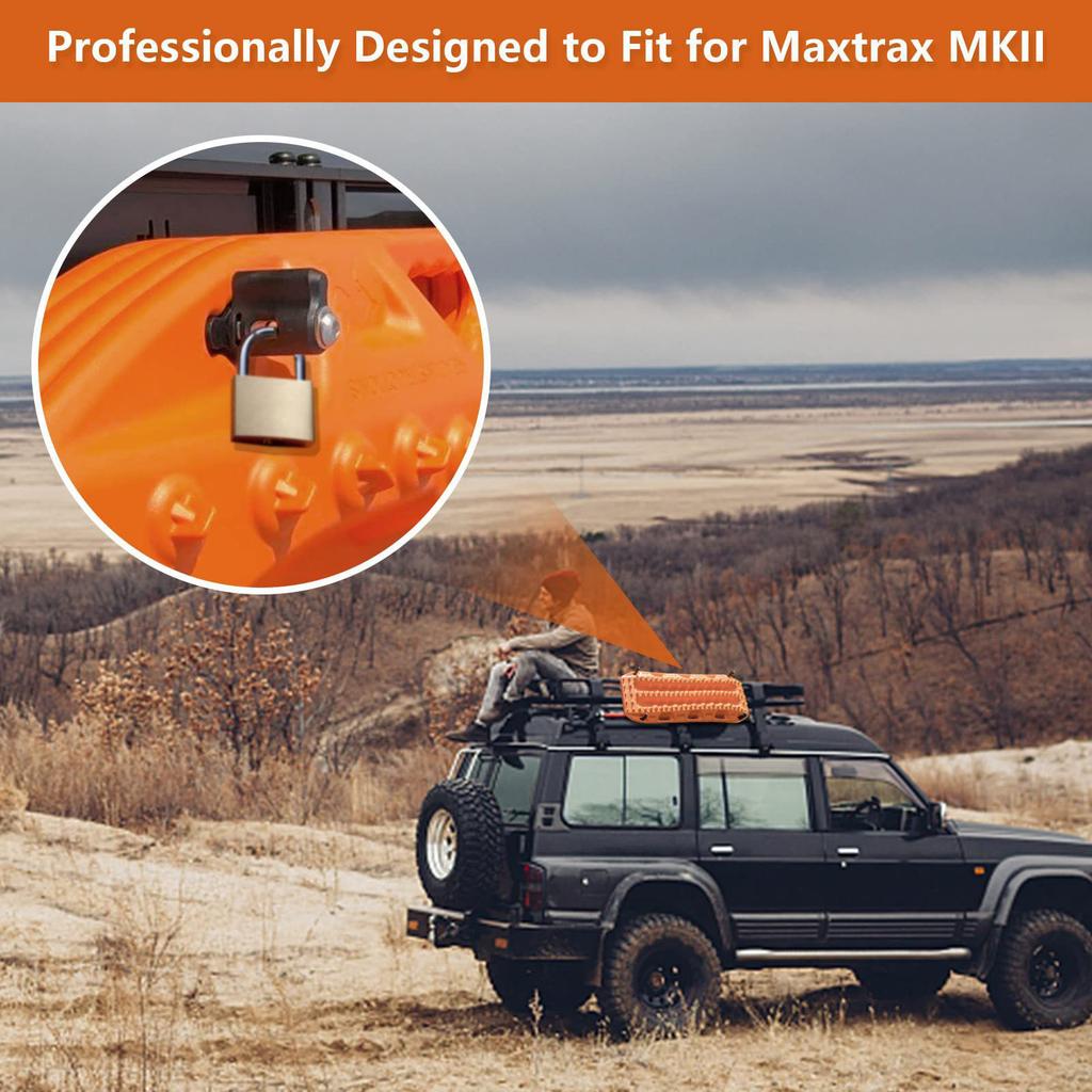 Traction Board Safety Mounting Pin Crack Resistant Accessories for Maxtrax MKII Recovery Traction Boards