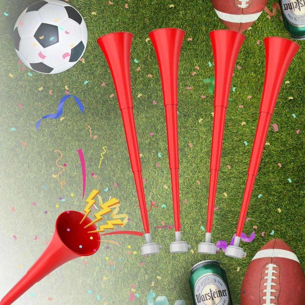 24 Inch Vuvuzela Horn Plastic Blow Horn New Collapsible Stadium Horn for Sporting Events