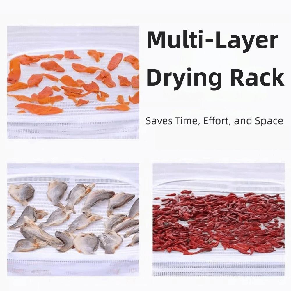 1/2/3 Layer Dried Vegetable Net Foldable Mesh Clothes Hanging Dryer  Clothing Drying