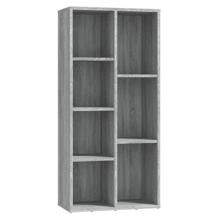 VidaXL Armoire à livres Sonoma gris 50x25x106 cm 815445