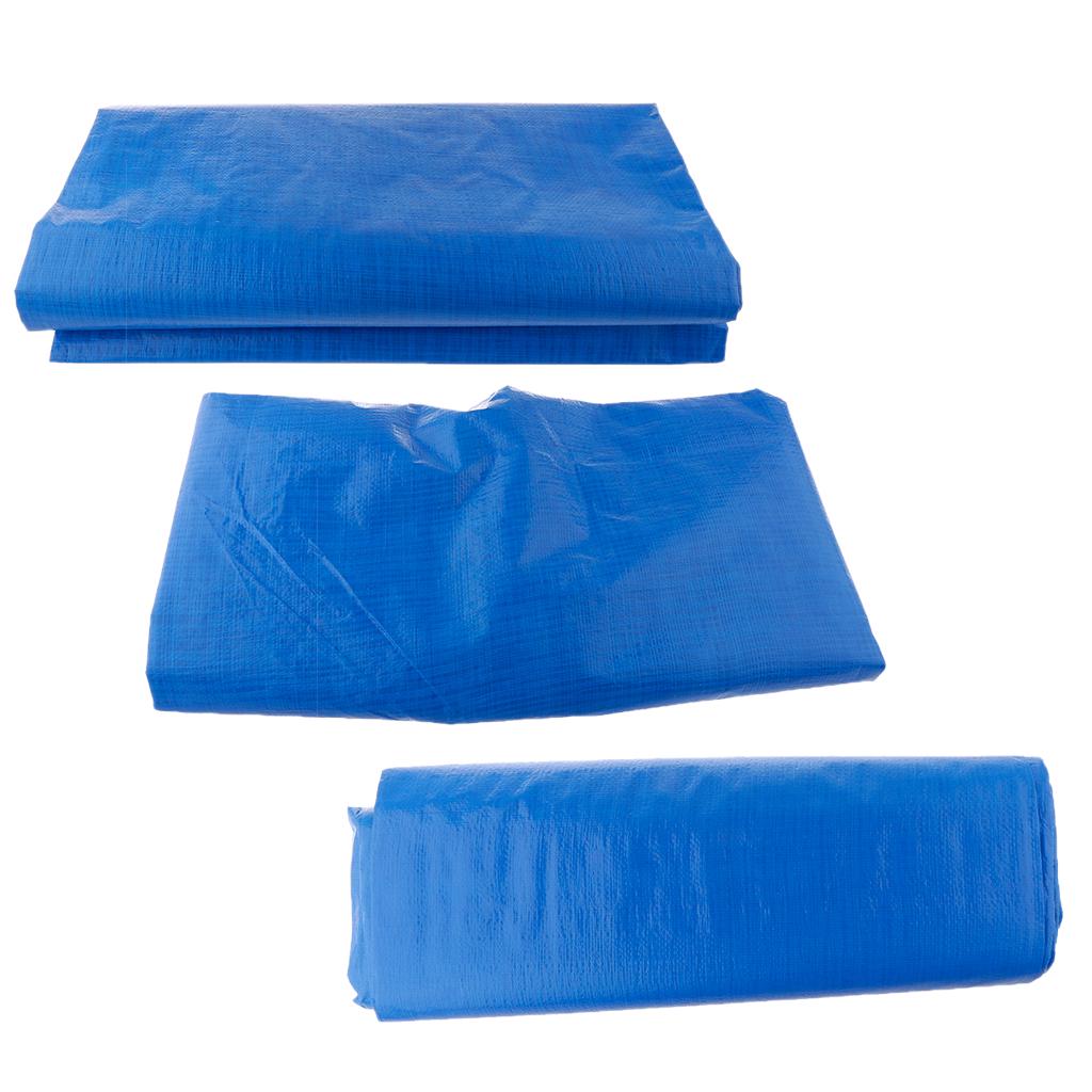 Reinforced Mesh Clear Waterproof Tarpaulin Heavy Duty Cover tent ground sheet