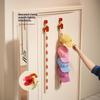 Door Hanging Hat Rack 10 Non-slip Clips Easy To Install Cap Storage Holder for Wardrobe Closet Apartment