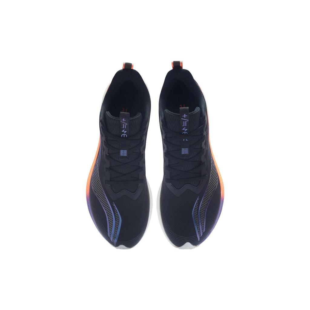 new LiNing Red Hare 5 Pro Slip Resistant Cushioning Low Top Running Shoes Black Purple Orange