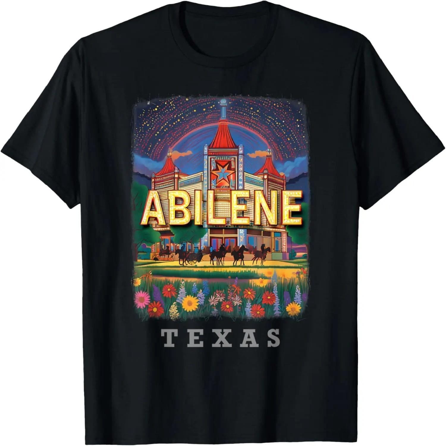 Abilene Texas TX Frontier Charm SD823 T-Shirt S