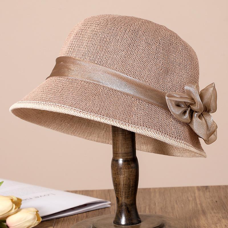 Middle aged mother basin hat fisherman hat children fashion versatile grandma sunshade sun hat spring autumn summer top hat