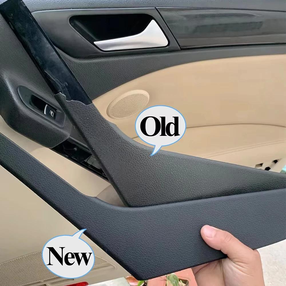 For Volkswagen VW Black Left Right Interior Door Pull Handle Cover Trim Golf 6 GTI MK6 5K4868039A 5K4868040A 2009-2014