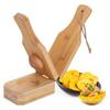 Green Plantain Wood Tostonera Wood Tostonera Plantain Press Tool Fried Plantains Maker 2in1 Banana Smasher and Maker