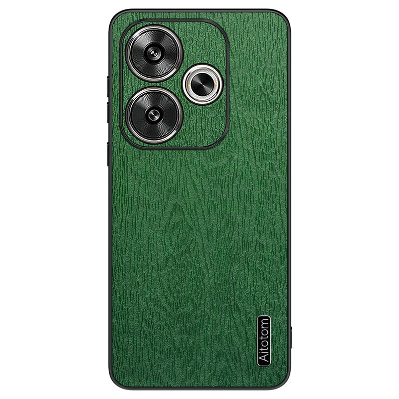 For Xiaomi Redmi Turbo 3 5G/Poco F6 5G Slim-Fit Phone Case PU Leather+PC+TPU Phone Cover