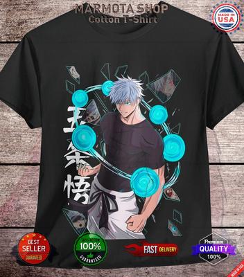 Gojo Satoru Jujutsu Kaisen T-Shirt Sukuna Anime Japanese Tee Shirt Manga JJK