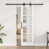 ORKDAL Sliding Door White and Black 61 X 198.5 Cm
