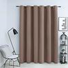 Vidaxl Blackout Curtain with Metal Eyelets, Taupe, 290X245 Cm
