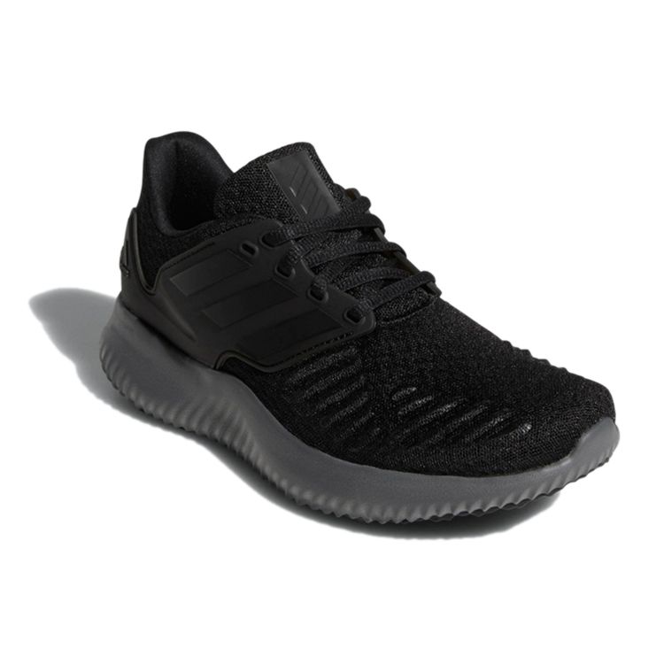 adidas Alphabounce Rc.2 Sports Fabric Non-Slip Wear-Resistant Breathable Low-Top Running Shoes Women Sneaker Black AQ0555