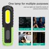 USB Rechargeable Flashlight Waterproof COB Torch Working Light Portable Powerful Lanterns For Outdoor Repair Home Camping Hiking