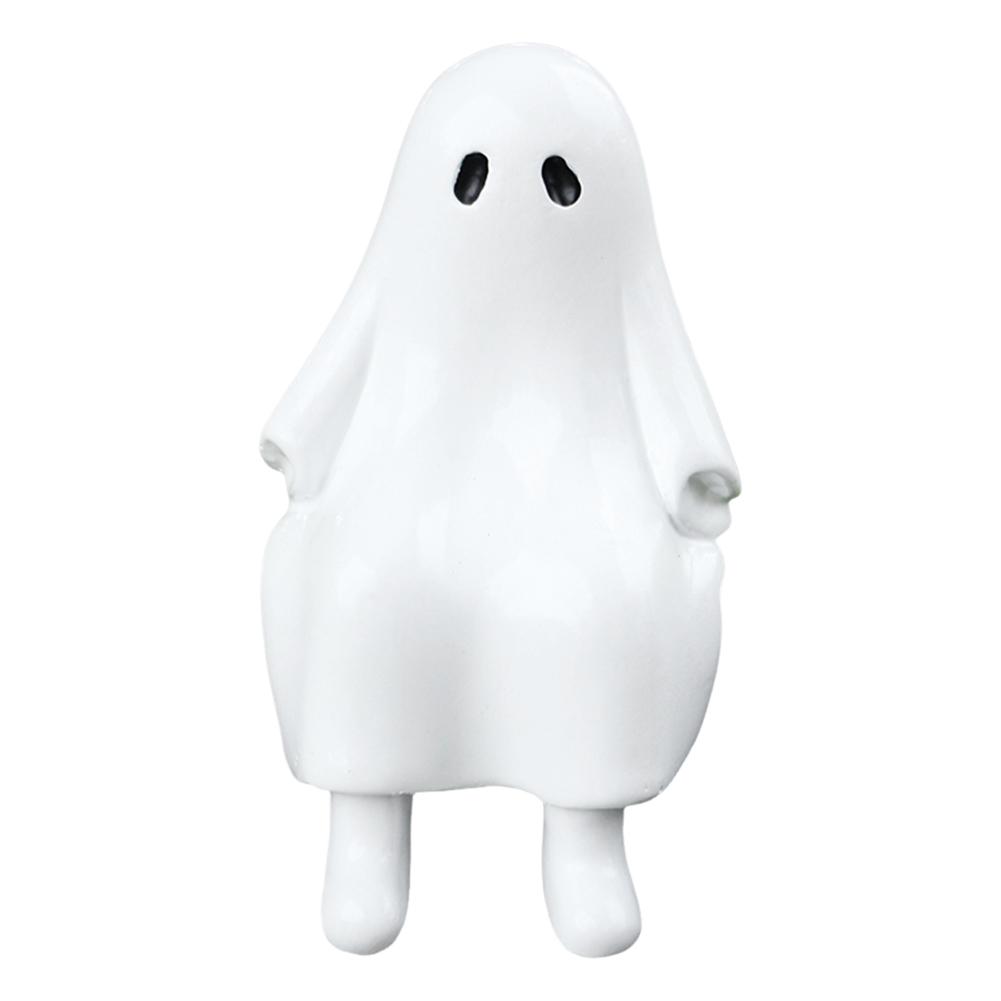 Ghost Garden Statue Cute Ghost Figurine Halloween Ghost Figurine Halloween Home Decoration