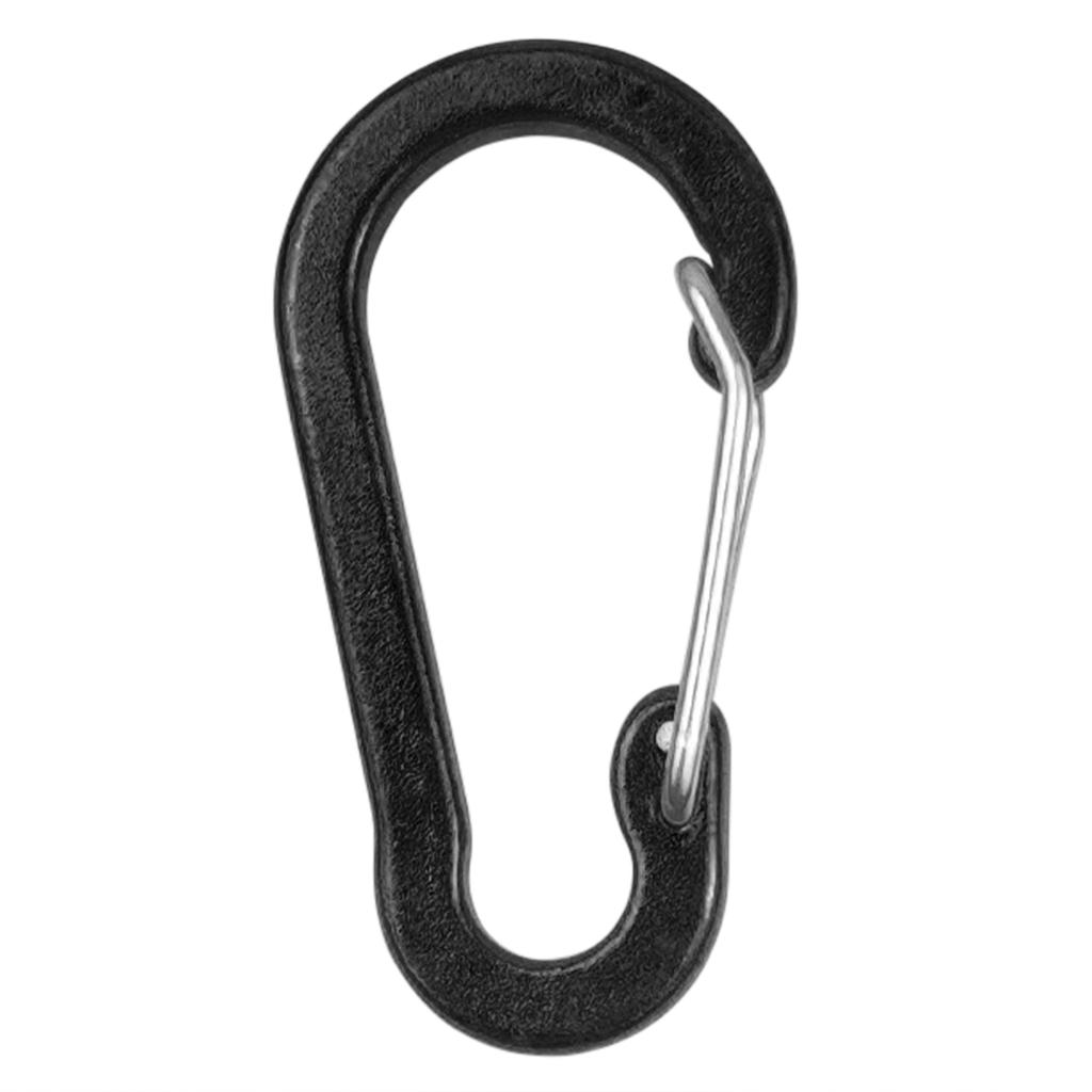 Carabiner Clips Mini Aluminum Alloy Keychain Carabiner Clip D Rings for Camping Hiking Fishing Backpacking