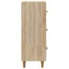 Sideboard Sonoma Oak 34.5 x 34 x 90 cm Engineered Wood