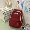 Backpack Women's Large Capacity Leisure Simple Student Class School Bag Campus Style Versatile Trend Travel Backpack